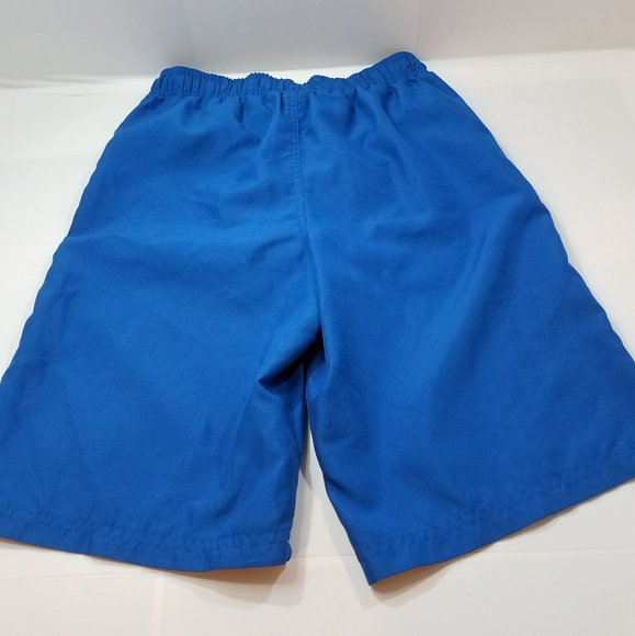 OCEAN PACIFIC OP KANSAS JAY HAWKS SWIM TRUNK SHORTS BOYS SIZE L (10-12) - Picture 2 of 6